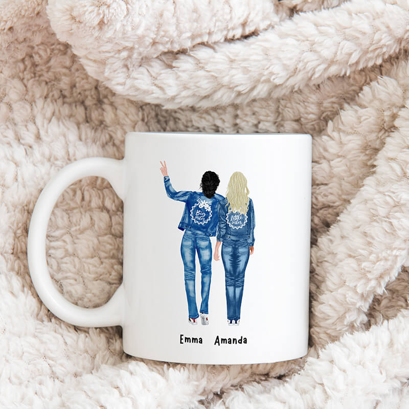 Up to 3 - Personalised Best Friends Mug - We Are Like A Small Gang