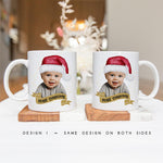 Personalised Christmas Photo Mugs - Merry Christmas - 2