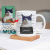 Photo Mugs - Personalised Dog Mug - Custom Mugs with Pet Picture - Unique Gifts for Dog Cat Lovers- Mugshot