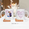 Up To 4 - Personalised Mugs - Mother and Daughter Portraits  - Mother's Day Gifts for Mum - Birthday Gifts For Mom From Daughter