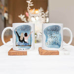 Friends Mugs - Gifts For Friends - Birthday Gifts For Best Friend - Personalised Mugs - Friends Are Like Stars