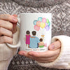 Dad Mugs - Fathers Day Ideas - Birthday Gifts For Dad - Personalised Mugs - Best Dad Ever - Balloons