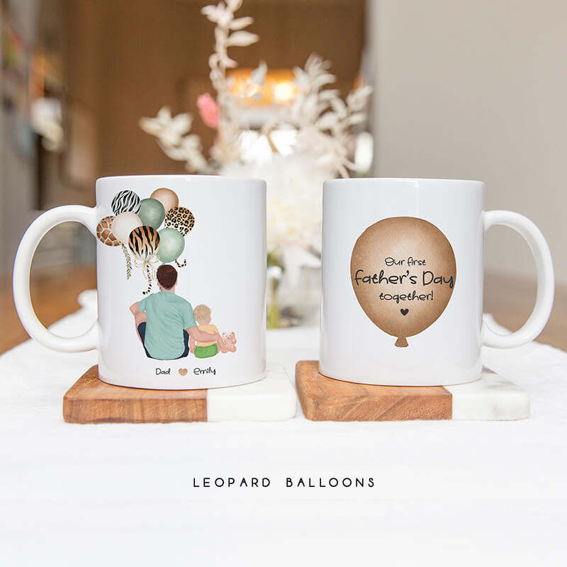 Mug Gift Personalised Daddy Mugs Personalized 'Best Dad Ever