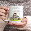 Personalised Grandpa Mug - First Father's Day - Hedgehog