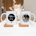Photo Mug - Dad Mugs - Fathers Day Ideas - Personalised Mugs - First Fathers Day Gift - New Dad Gifts - Family Photo