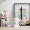 New Mum Gifts - Mum Mugs - Mother's Day Gift Ideas - Personalised Mugs - First Mothers Day Gift Ideas - Rainbow Elephant