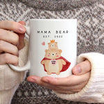 Dad Mugs - Fathers Day Ideas - Birthday Gifts For Dad - Personalised Mugs - New Dad Gifts - Papa Bear - Super Dad