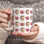 Personalised Photo Mug - Love Hearts