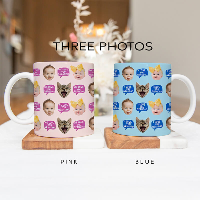 Photo Mug - Photo Gifts - Personalised Mugs - Customised Gifts For Him, Her - Dog, Cat Gifts - Speech Bubble - 2