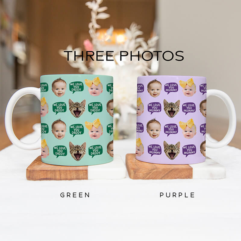 Photo Mug - Photo Gifts - Personalised Mugs - Customised Gifts For Him, Her - Dog, Cat Gifts - Speech Bubble - 2
