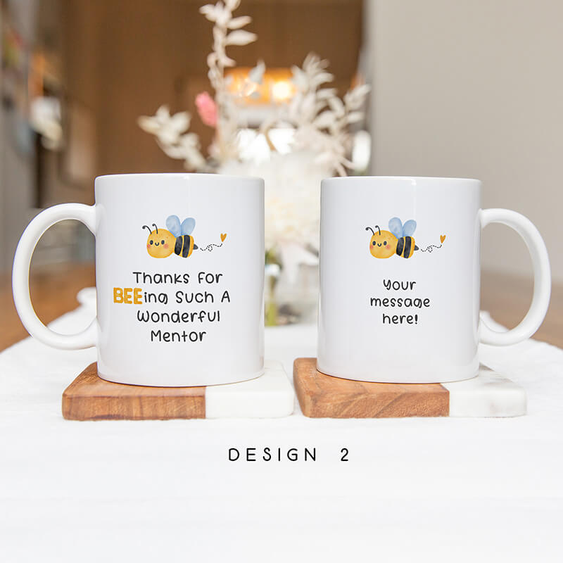 Personalised Mentor Mug - Thanks For Beeing Such A Wondeful Mentor