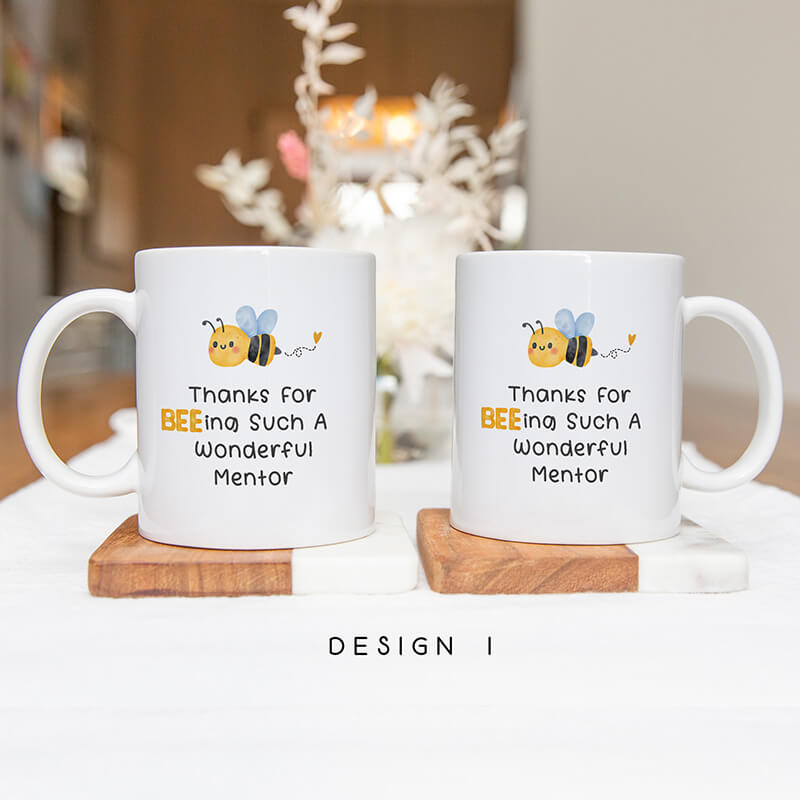 Personalised Mentor Mug - Thanks For Beeing Such A Wondeful Mentor