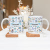 Pregnancy Announcement - Personalised Mugs - Pregnancy Reveal Grandparents - Baby Nursery