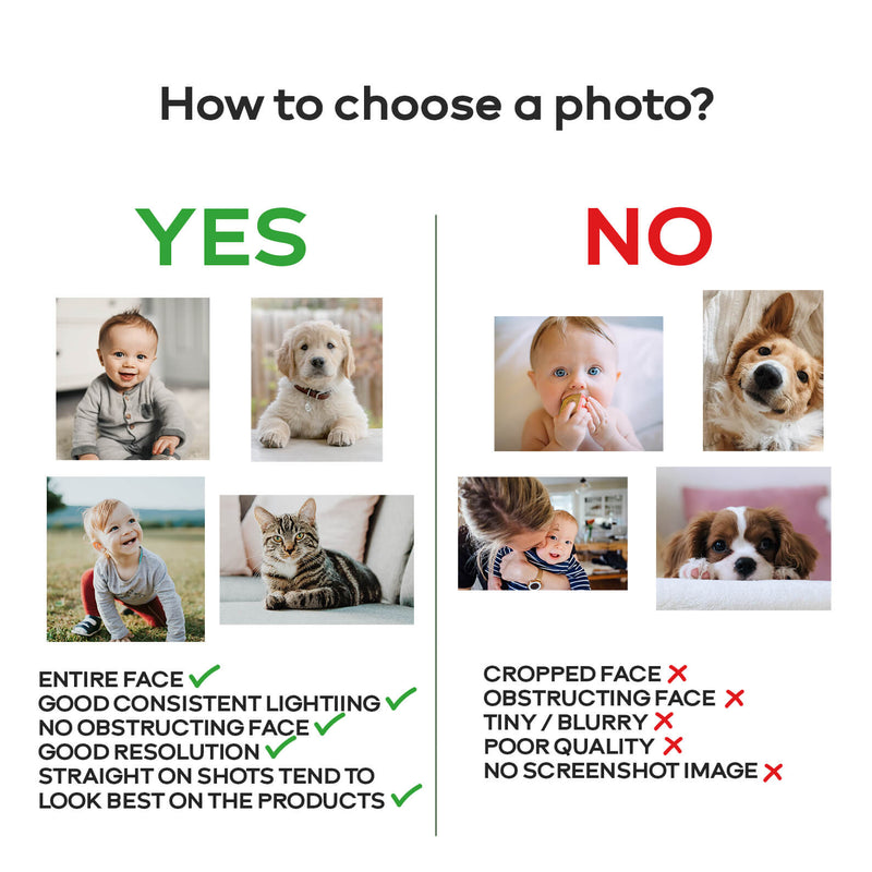 how to choose a photo for personalised photo mugs